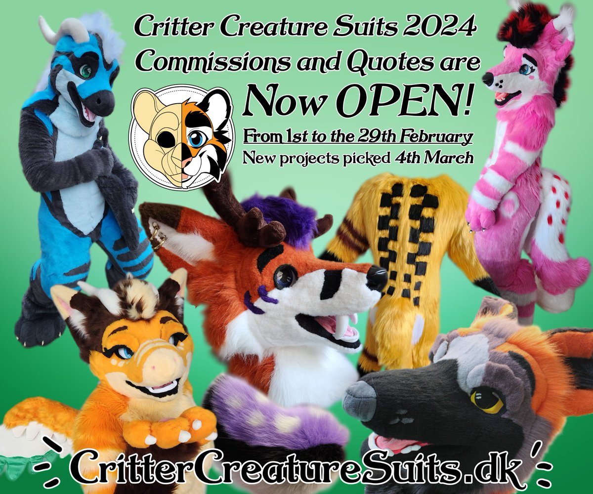 Critter Creature Suits tweet media