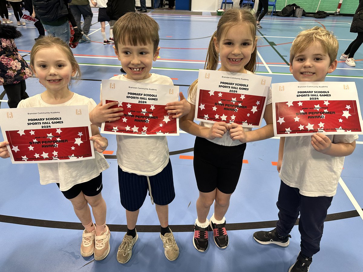 A great time had by all at the Sports Hall Games event <a href="/BranstonCA/">BranstonCA</a>