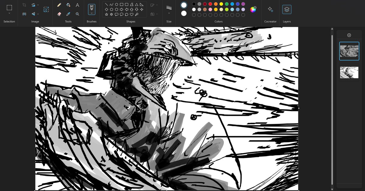 Doodled w/ a mouse in class today LOL 
