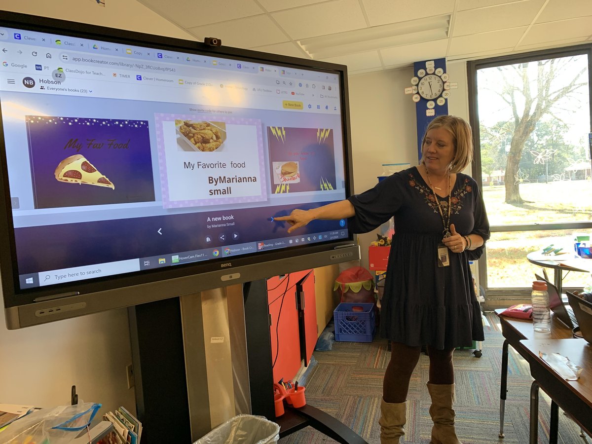 MsBTRT's tweet photo. I love the excitement shared by Ms. Hobson's 2nd graders @PPS_CPI as they learn to use the tools in the @BookCreatorApp to author their books.   #PPSshines #ppstrt https://t.co/gmEZ1XffA4