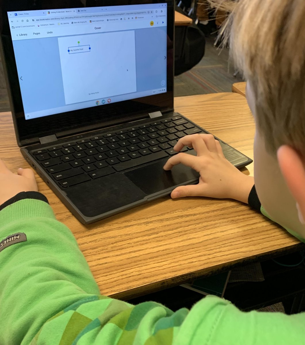 I love the excitement shared by Ms. Hobson's 2nd graders <a href="/PPS_CPI/">Churchland Primary & Intermediate School</a> as they learn to use the tools in the <a href="/BookCreatorApp/">Book Creator Team</a> to author their books.   #PPSshines #ppstrt