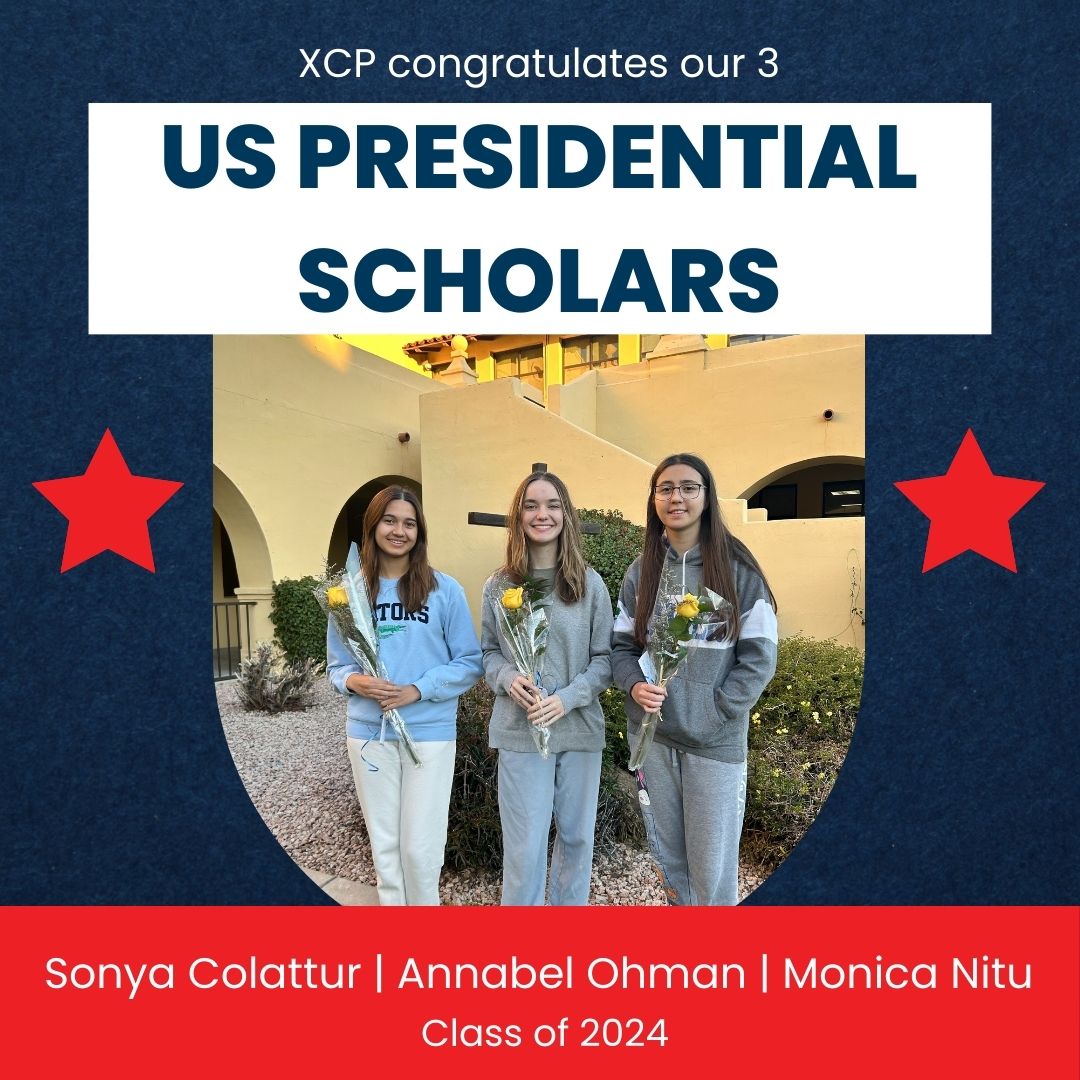 Congratulations to our three exceptional Student Presidential Scholars—leaders today, shaping our tomorrow. 🌟 🎓✨ Sonya Colattur, Annabel Ohman. and Monica NituYour your dedication to excellence and education inspires us all! You all should be SO proud!🐊 #foreverxaviergirls