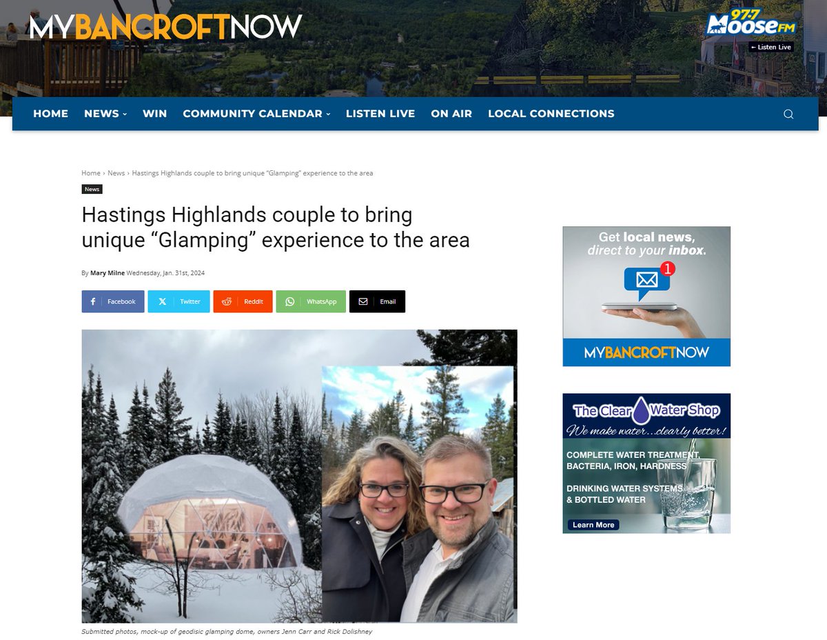 Maynoothstation's tweet photo. Thank you to Bancroft Now and Moose FM for the coverage! @moosefmchms 

https://t.co/rXskfQ9Qnq https://t.co/aciHkwk4dV