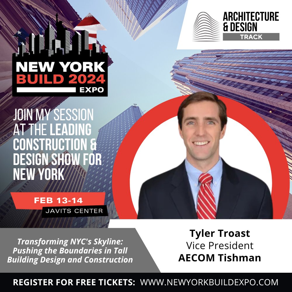 🏗️ Save the Date! New York Build, the largest construction &amp; design show, returns this month! 🗓️ Feb 13-14 📍 Javits Center. Join industry leaders to explore trends &amp; innovations shaping construction. Register: tinyurl.com/62px5nx9 #NewYorkBuild #Construction #DesignShow
