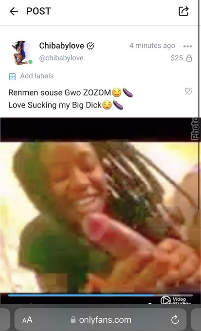 New Video 🤤🍆link👇🏾  https://t.co/ChtTbBf1Ex https://t.co/ZjKbIV1miY<a href="/tag/chibabylove"class="tags"><span>#chibabylove</span></a>