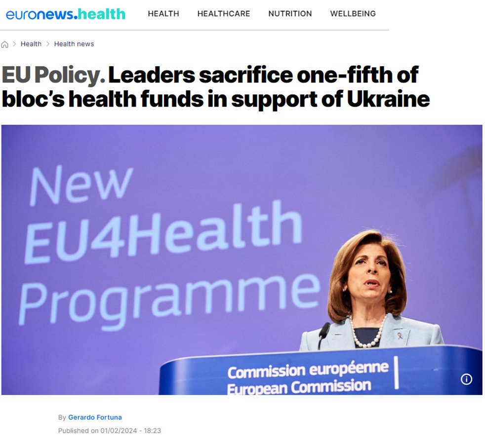 The @EUCouncil's redeployment of €1B from #EU4Health programme - 20% of @EU_Health's budget - is shockingly shortsighted. As is the speed with which the EU has unlearned the #COVID19 lessons, abandoning people’s health security, and right to health. bit.ly/3SEArWT
