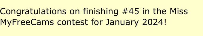 Thank you to my community for the best rank in January ❤️ and the amazing time at AVN 😌special thanks