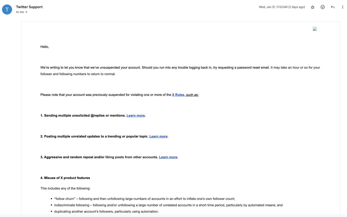 Finally, <a href="/elonmusk/">Elon Musk</a> gave back our Twitter after 2 months of suspension without any reason.

Let's gooooooo 🦴🚢