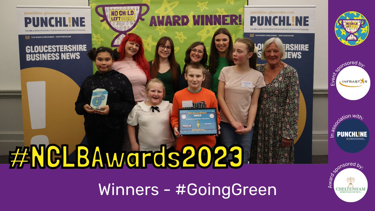 NCLBchelt's tweet image. 🌏#GoingGreen winners are Wild &amp;amp; Green OL + @CheltBoroHomes- a joint project which works hard to provide eco-friendly learning in The Moors . 

Thank you @cheltenhambc for the green light and sponsoring this award💚

#climatepositive #sustainability #NCLBAwards2023