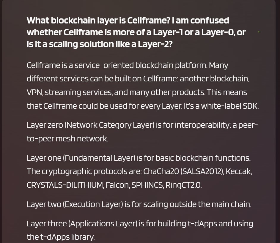 CryptoSoldier86's tweet image. Why @cellframenet $cell
✔️95% + of the Total supply is already on circulation
✔️Team and product in development for 5+ years 
✔️Built from Scratch on C-Code making it easy to adapt
✔️post-quantum cryptography makes the system resistant to hacking by quantum computers
✔️Early…