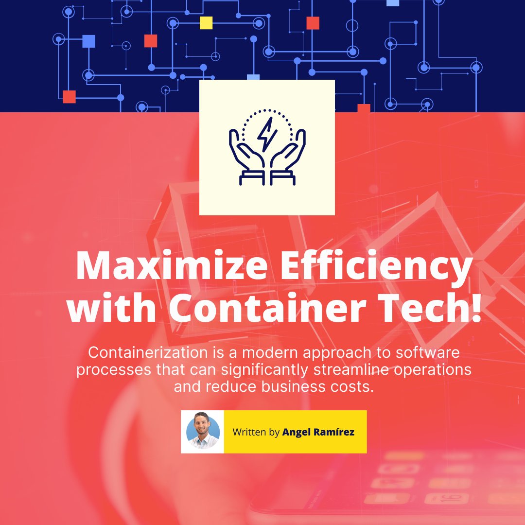 ar4mirez's tweet image. ๐ฆ Use containerization to optimize your technology. It's efficient and effective, allowing your company to do more with less. ๐ #ContainerTech #DigitalInnovation