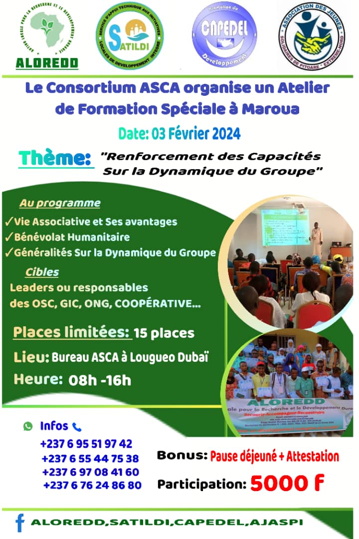 CAPEDEL158010's tweet photo. Renforçons nos capacités sur la dynamique associative https://t.co/adZbHgxYNV