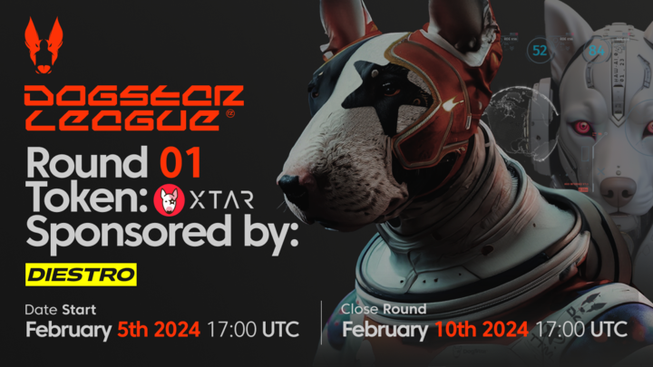 dogstarleague's tweet photo. Thanks to @diestro_tv 
Sponsor for The Dogstar League ROUND 1⃣
🔥15,000,000 $XTAR
🏆30% on prizes for the TOP 10
🚀70% sent to players

DeFi in #stellar without paying & without risks!
Try to reach profits and the prize zone!🏅

Have you already joined the round?