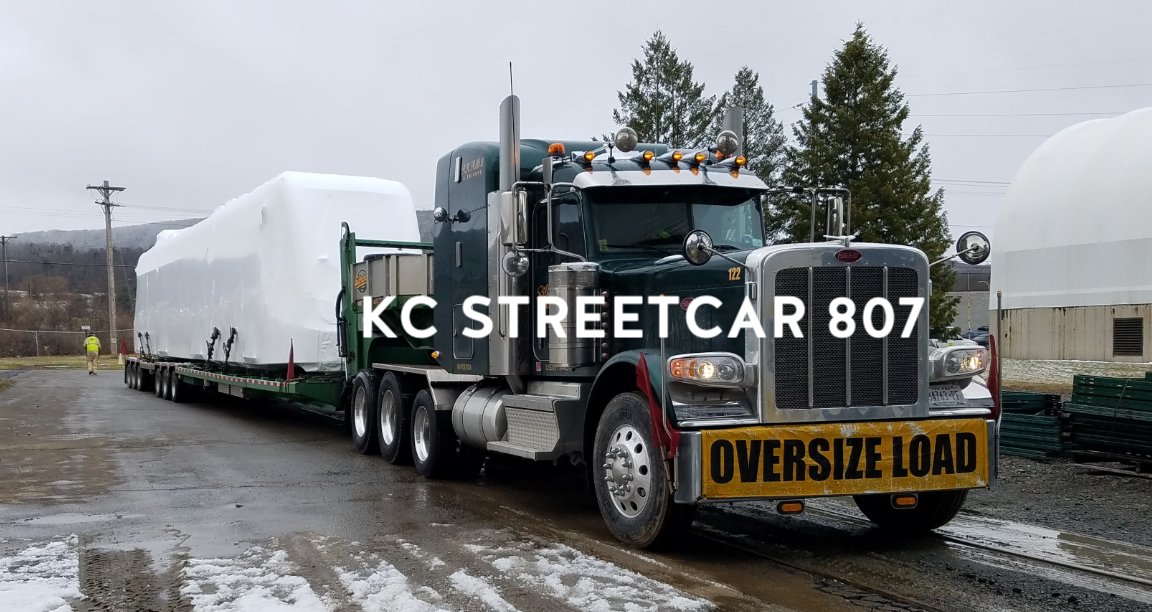 🚨 We can't wait to welcome our newest #kcstreetcar to town tomorrow, 2/2/24. After years of planning &amp; 1,000 miles of travel, #807 is anticipated to arrive in the "afternoon". Stay connected w/ us on social media for more details. 
ℹ️kcstreetcar.org/welcome807/ 
#Ridein2025