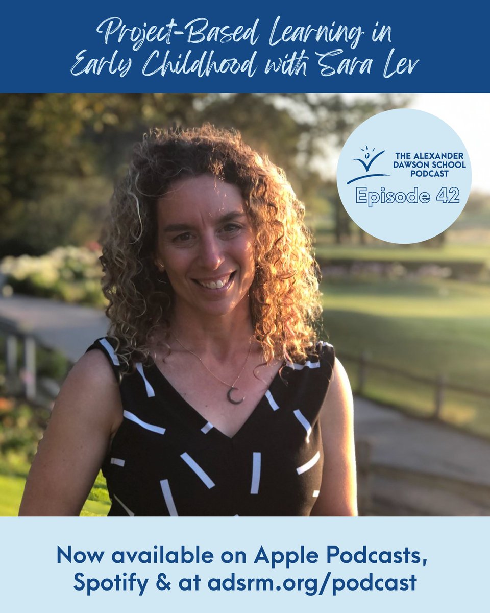 NEW PODCAST: On episode 42, Author/Educator @saramlev joined us to talk about #PBL in #earlychildhood! Learn about common misconceptions & benefits of #ECPBL + hear about the upcoming conference #ECPBL24: traffic.libsyn.com/alexanderdawso…