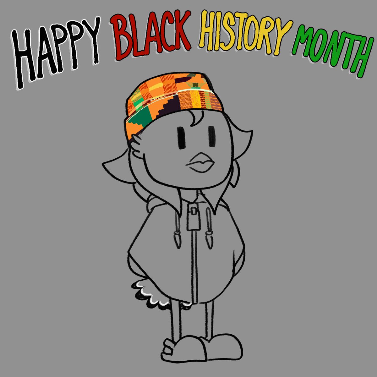 doodlebirbarts's tweet image. ❤️💛💚✊🏾