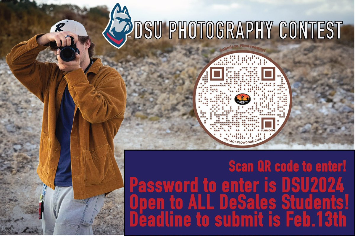 DUFF Submissions are open on FilmFreeway and we want YOU to submit! Check your emails for more information  💌  #DUFF2024 #FilmsWanted 🤠 #DeSalesUTVFilm #DeSalesUTVFilmDept #DeSalesUPerformingArts #filmmaking #filmmaker #filmfestival