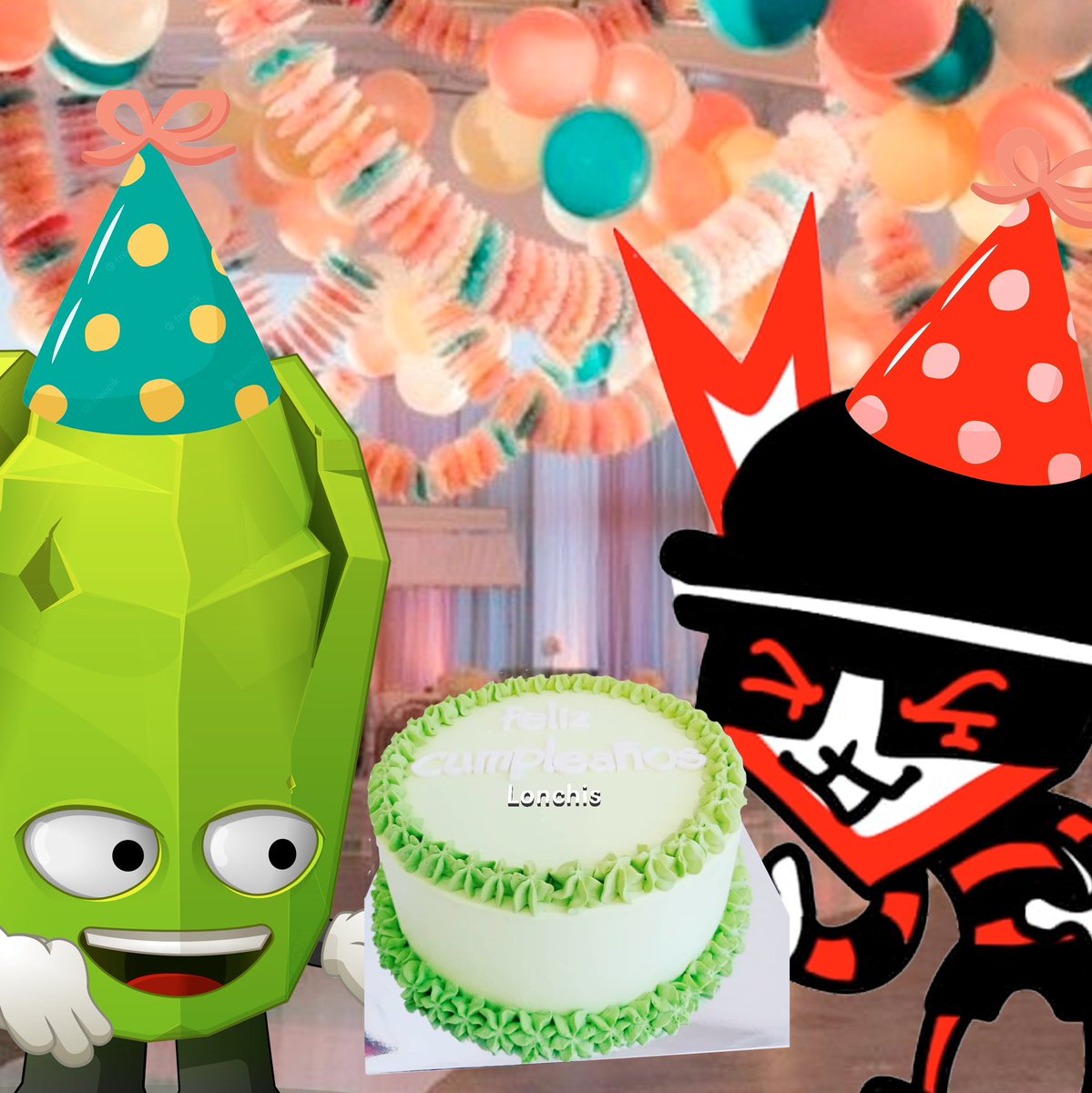 GET_Emery's tweet photo. te deseamos un muy feliz cumpleaños @lonchiloncheras 💚♥ https://t.co/IMWCMf36Ix