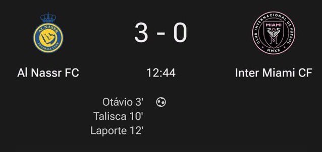 Lionel Messi winning this Inter Miami team their first trophy in history is an unbelievable achievement considering how sh*t they are.