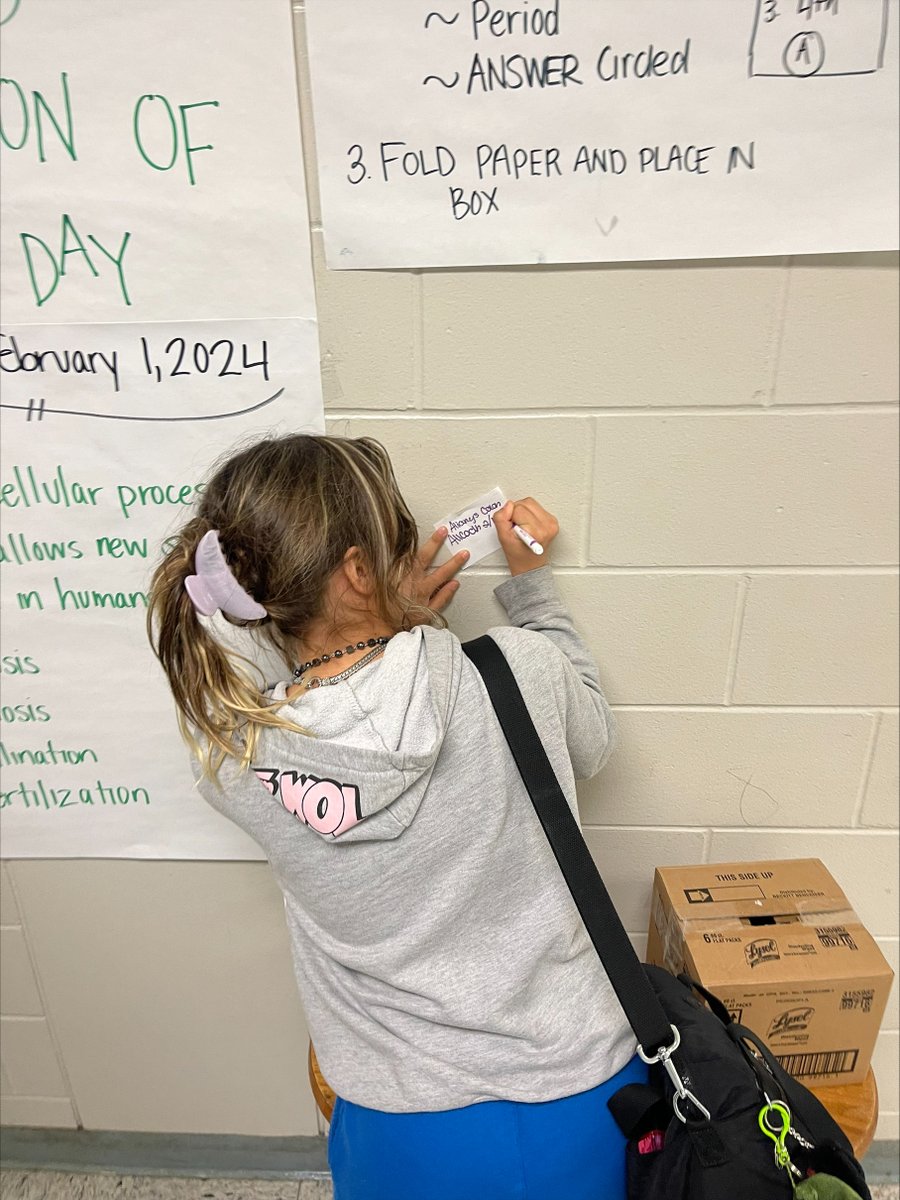 Biology EOC Question of the Day at Lake Region High School. Answer to win! #PolkSci