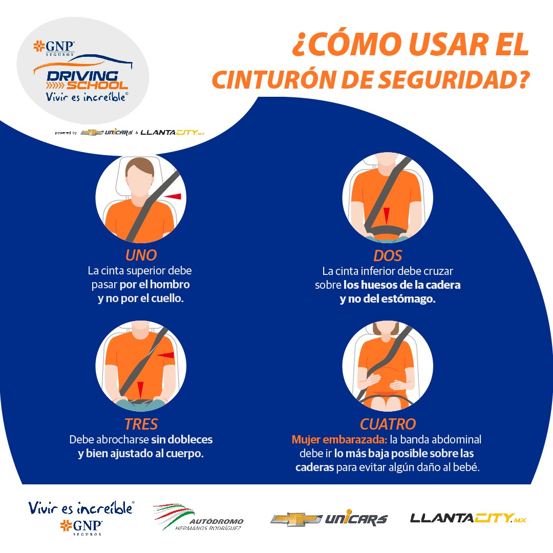 gnpdriving's tweet photo. Usa de forma correcta el cinturón de seguridad

#gnpdrivingschool #Viviresincreíble @GNPSeguros #ahr #unicars #llantacity https://t.co/DXD7bpByTZ