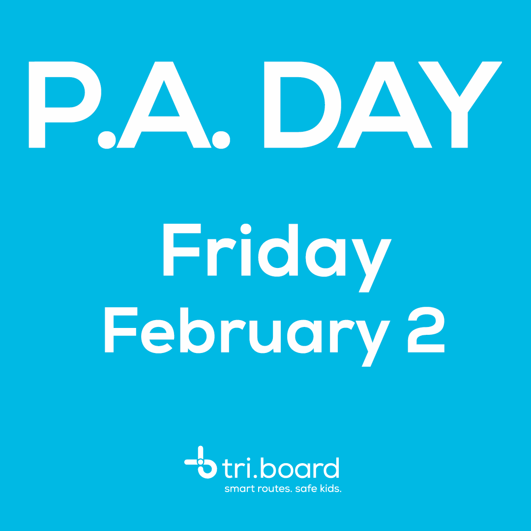 Tomorrow, Friday Feb 2, is a PA Day. We hope students enjoy the long weekend