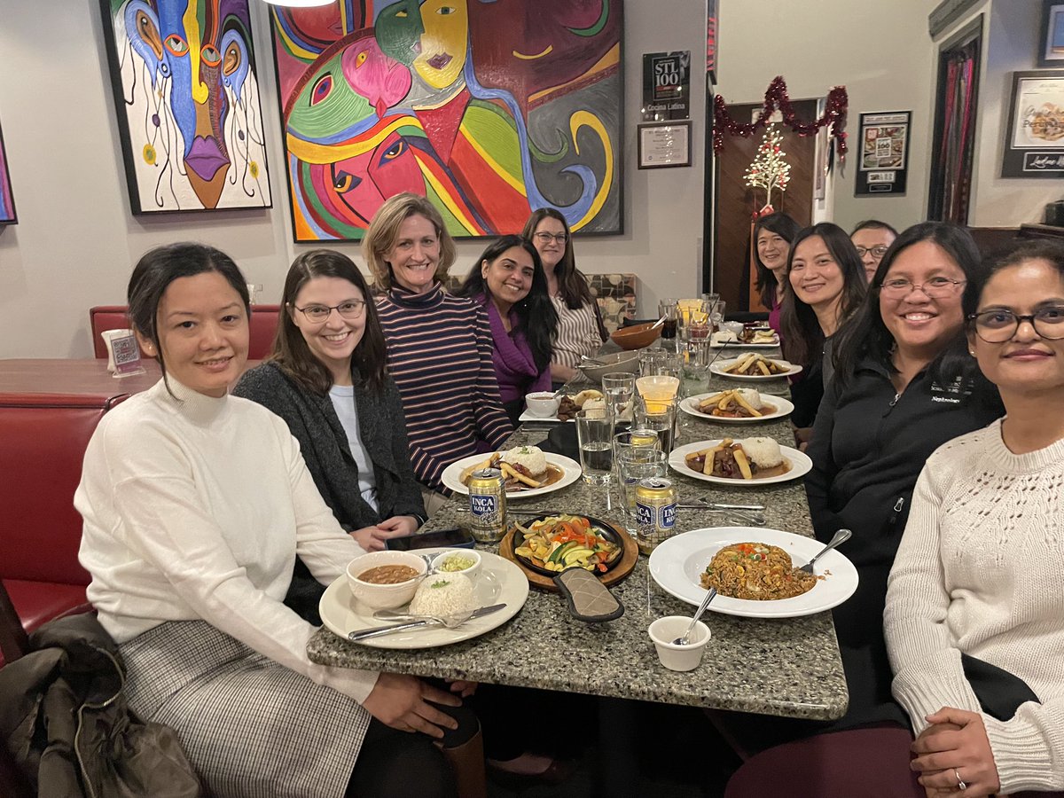 Leslie Gewin (@lesliegewin) on Twitter photo Fun Peruvian dinner with the rockstar women faculty of WashU nephrology! Thanks for organizing, Tingting! @WUNephrology <a href="/womeninnephro/">Women In Nephrology</a> <a href="/anuja_java/">Anuja Java, MD (she/her)</a> <a href="/Ting2li/">Tingting Li, MD, MSCI</a> @WashUFWIM Fun Peruvian dinner with the rockstar women faculty of WashU nephrology! Thanks for organizing, Tingting! @WUNephrology <a href="/womeninnephro/">Women In Nephrology</a> <a href="/anuja_java/">Anuja Java, MD (she/her)</a> <a href="/Ting2li/">Tingting Li, MD, MSCI</a> @WashUFWIM