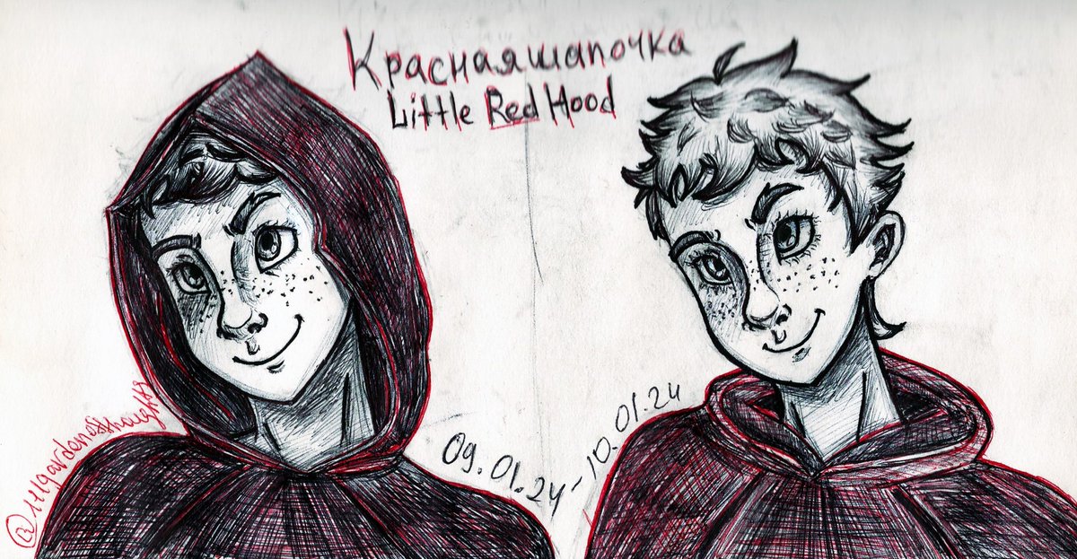 ironsings's tweet photo. The concept art and redraw of Little Red Riding Hood.
She's a cocky hot-headed girl without any fear (except Big Bad Wolf and sarameya), who acts facts without any thoughts. 

#art #traditionalart #conceptart #арт #традишионаларт #концептарт #TheLost https://t.co/lMFMtW8MoJ