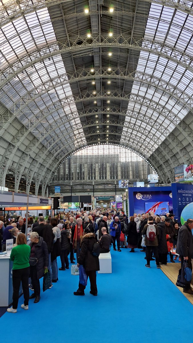 Busy day <a href="/DestinationShow/">Destinations Show: The Holiday & Travel Show</a>. Looking forward to tomorrow.