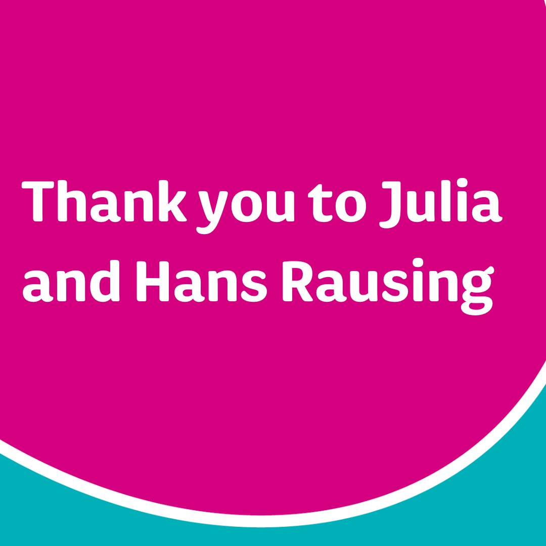 We're incredibly grateful to Julia and Hans Rausing @JHRTrust for the wonderful donation of £100,000 towards our Dementia Helpline and clinics services. 🙌 This generous grant will help us to ensure that more people living with #dementia are able to get the support they need.