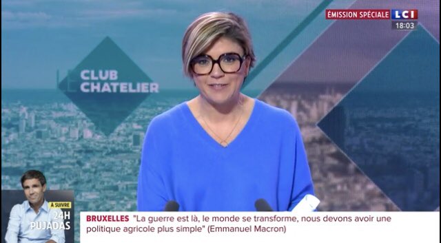 Chère @BenLeChatelier, je regarde régulièrement #LeClubInfo, programme que j’apprécie @LCI . Vous présentez et animez l’émission avec passion, naturel et professionnalisme. Vous êtes à mon sens l’un des visages incontournables de la chaîne #La26. Bravo à votre équipe.