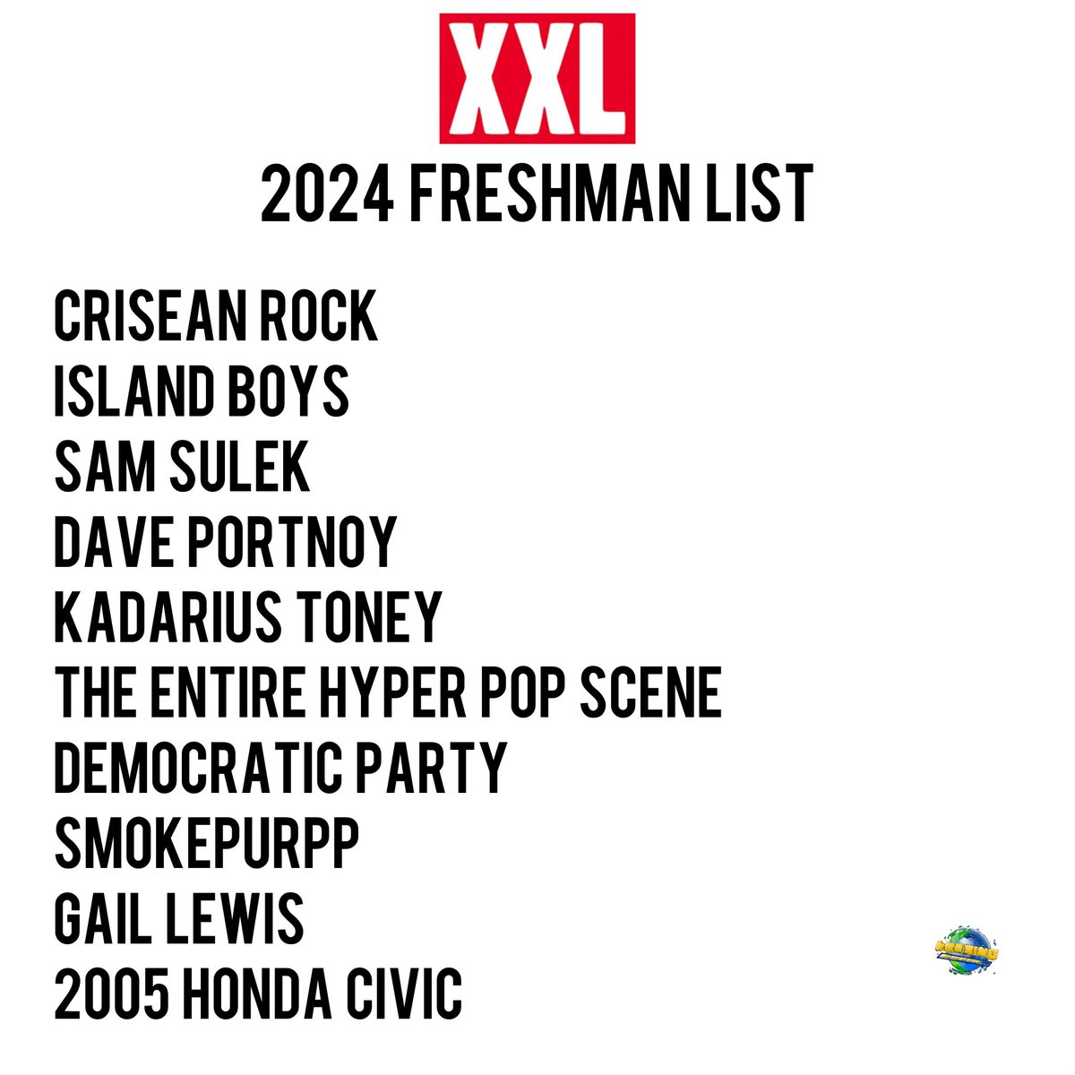 LoadingMagazine's tweet image. Official 2024 XXL Freshman List just leaked! 😳😳😳