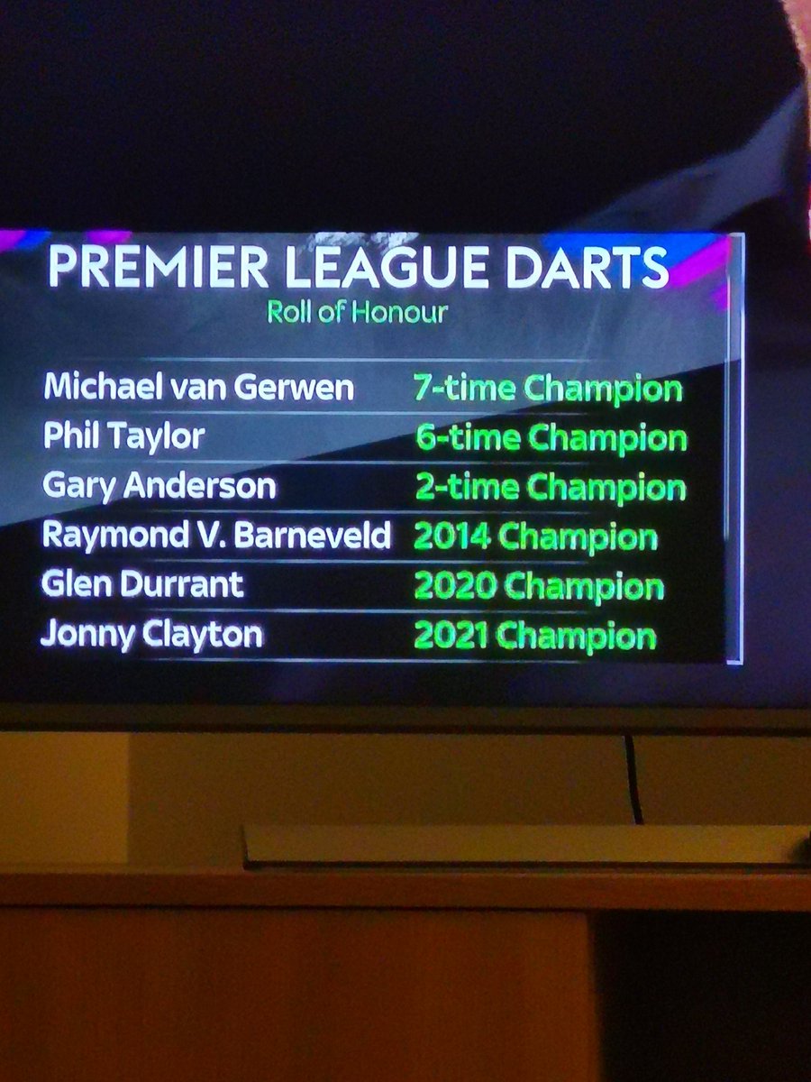 andymurphy1978's tweet photo. @OfficialPDC what's James Wade done to be left off this list?? https://t.co/rav0TN888K