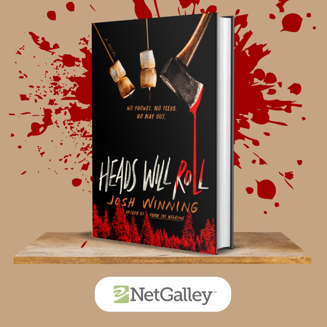 Calling all reviewers, librarians, podcasters, bloggers, authors & good horror book folk—HEADS WILL ROLL is now available to request on NetGalley US! If you’re looking for a super-gay slasher story, this could be the book to make your head spin! netgalley.com/catalog/book/3… 🪓🖤