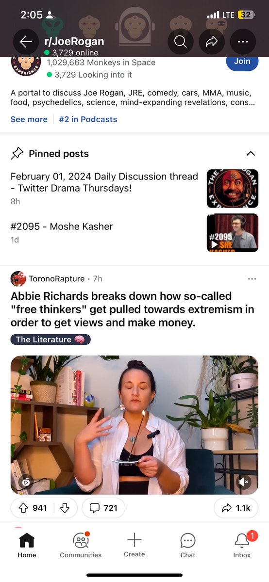 Look who’s at the top of r/joerogan right now (it’s me. i am at the top of r/joerogan)