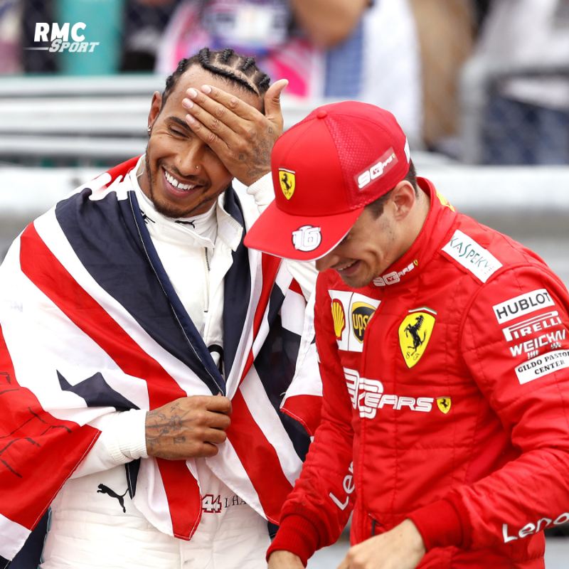 RMCsport's tweet photo. 🚨 Comme attendu, le tremblement de terre aura bien lieu: Ferrari annonce à l'instant l'arrivée de Lewis Hamilton pour la saison 2025. L'écurie italienne évoque un contrat "pluri-annuel".