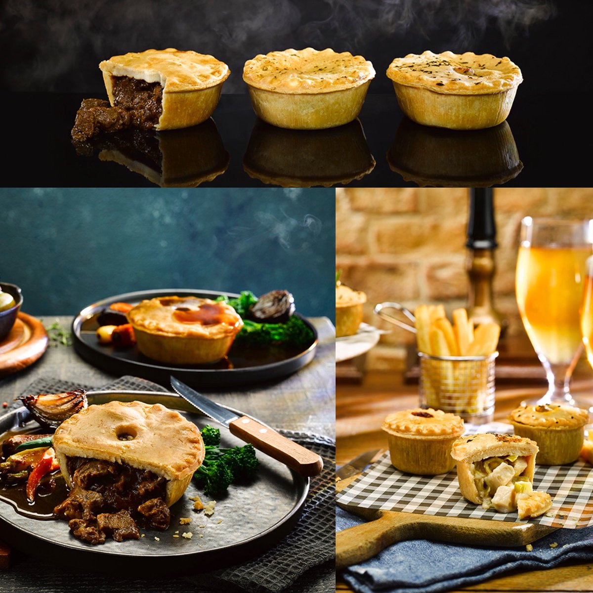 Our New Gluten Free range launched into Foodservice - now everyone can enjoy a Phat Pie #glutenfree #pies #freefrom #eatwellhavefun #coeliac