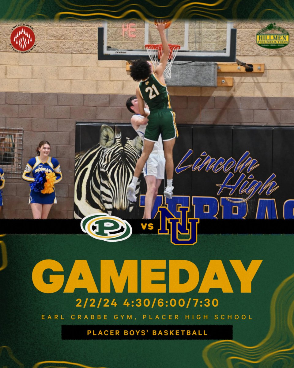 Placer v NU! Tickets are available online at: gofan.co/event/1204266?…