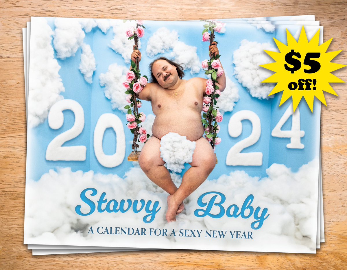 HAPPY FEBRUARY 💋 the 2024 stavvy baby calendar has been discounted!! 😱 🤑 order yours NOW to get it in time for Valentine’s Day 🥰 💘 get yours at shop.stavvy.biz
