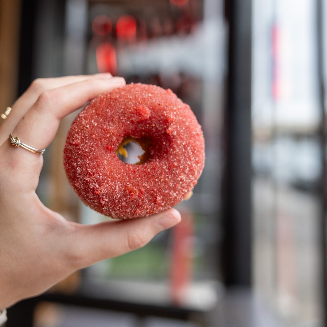 First, have donuts. 👆🍩

🍩 New donuts have landed in the shop! We think they make the perfect pair with our Maple Brown Sugar Latte (yes, it’s back!)

They’re made with lots of love by our talented in-house bakers. It’s a perfect way to treat yourself this Valentine's Day.💖🤗