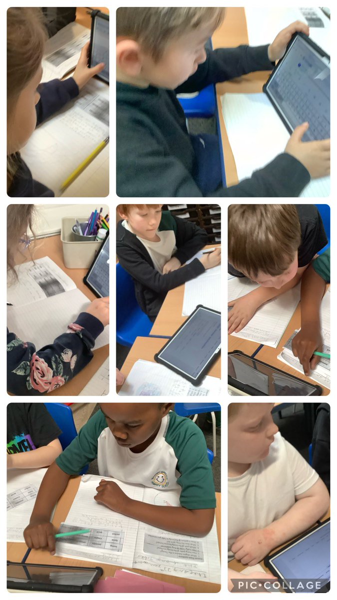 In RE yesterday we used the new school tablets to research definitions of words used to describe God.