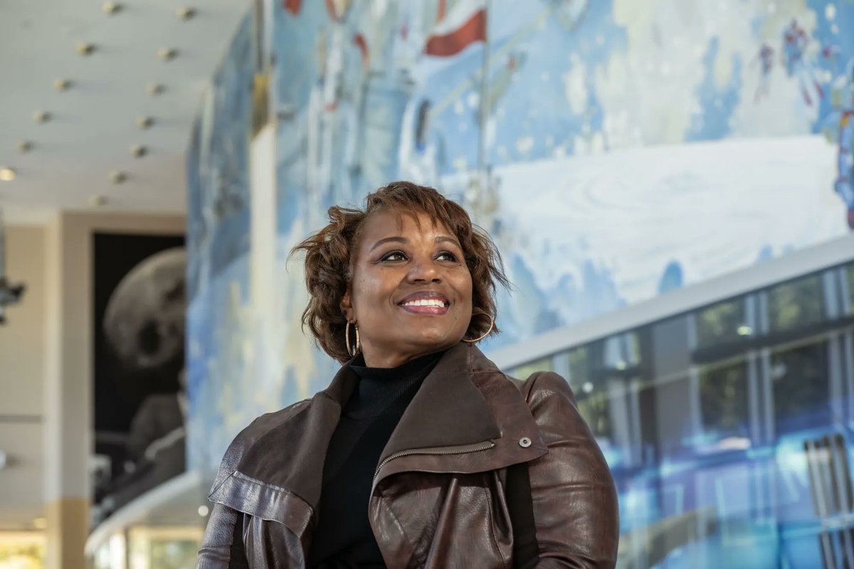 NASA's tweet photo. This #BlackHistoryMonth, we recognize the achievements of our Black workforce, who propel us into the future.

Celebrate with our #BHM playlist of NASA podcast episodes featuring Black scientists, engineers, and leaders in exploration: https://t.co/8YJ1JJoBbi https://t.co/6bNeqpQndg