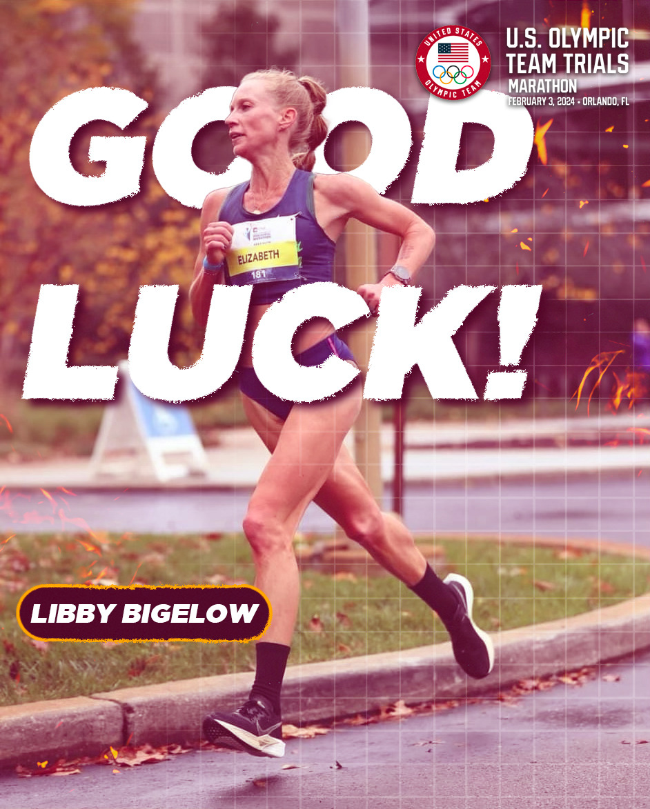 Wishing the best of luck to our CMU XC/TF alumni Megan O'Neil and Libby Bigelow as they run in the U.S. Olympic Marathon Team trials this Saturday!

#FireUpChips 🔥⬆️👟