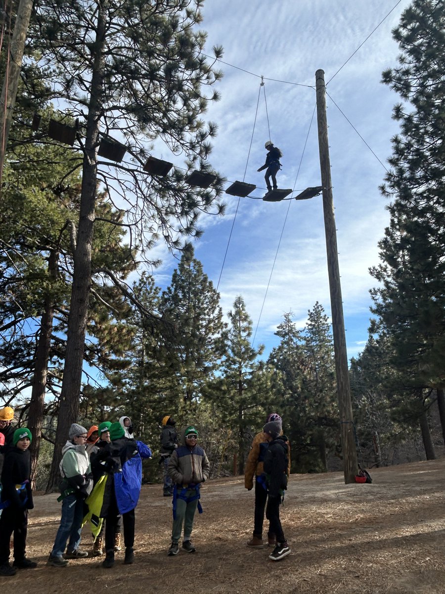PricePanthers's tweet image. Our 5th graders are having a blast at Camp Pali this week! 🏔️🌲What a difference a day makes! 🌤️❄️