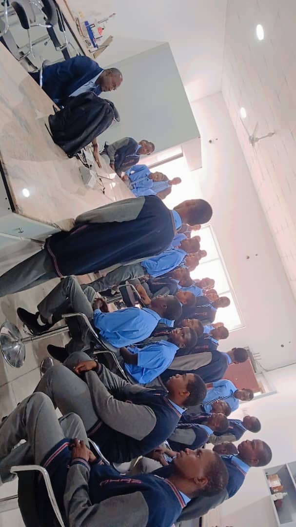 The Management of Baba-Ahmed University has received the final year Students of Nigerian Tulip International College (NTIC)Boys Section for its Changing Gear and Campus Tour programme.