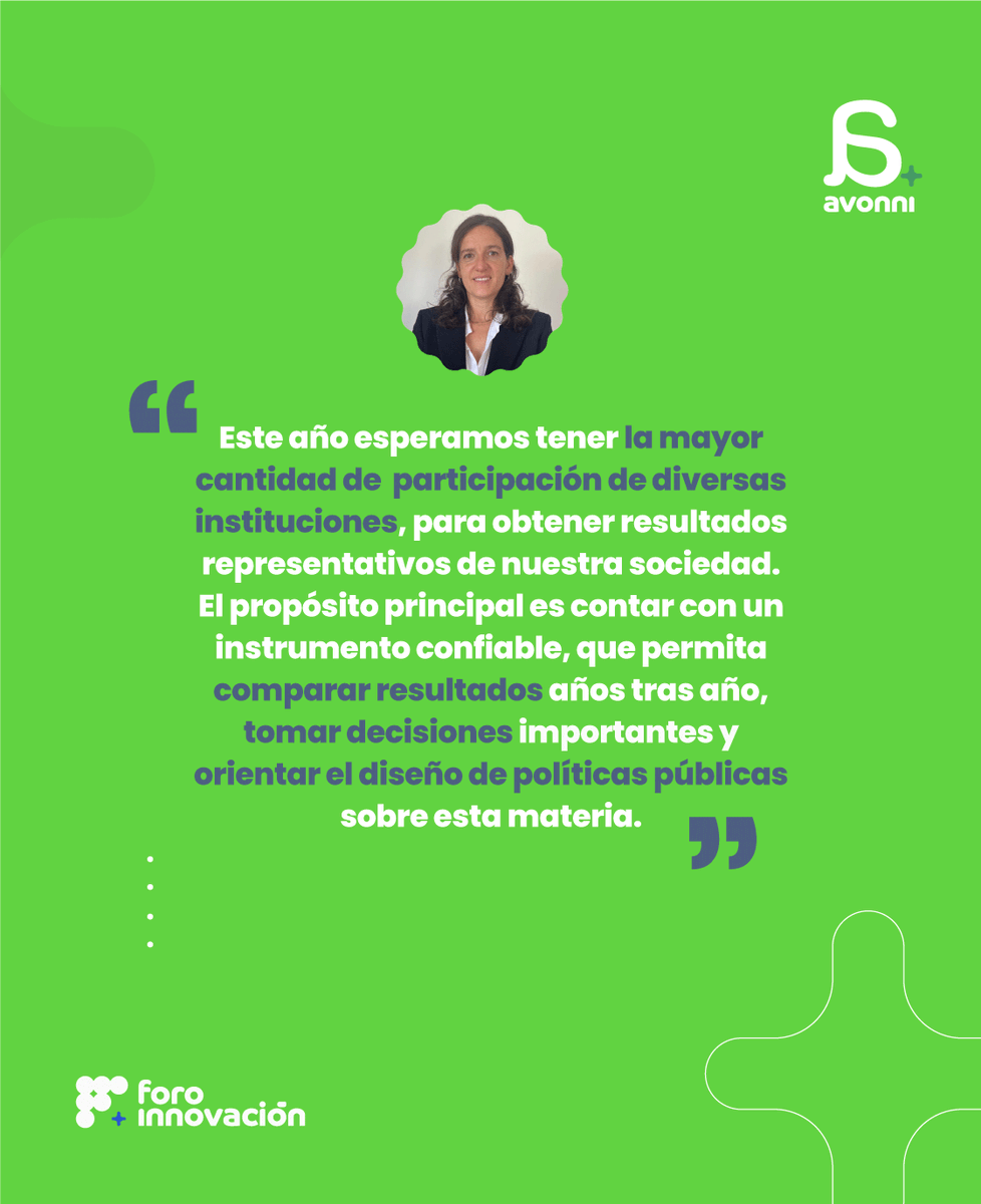 🌟 ¡Hola comunidad innovadora! 🚀 Queremos invitarlos a revisar lo mejor de la entrevista a nuestra Directora Ejecutiva de ForoInnovación, Francisca Martin (<a href="/FMartinC76/">Francisca Martin</a>) sobre el Índice Nacional de Actitud Innovadora y Emprendedora 💡🌐

#Innovación #InnovarSinLímites