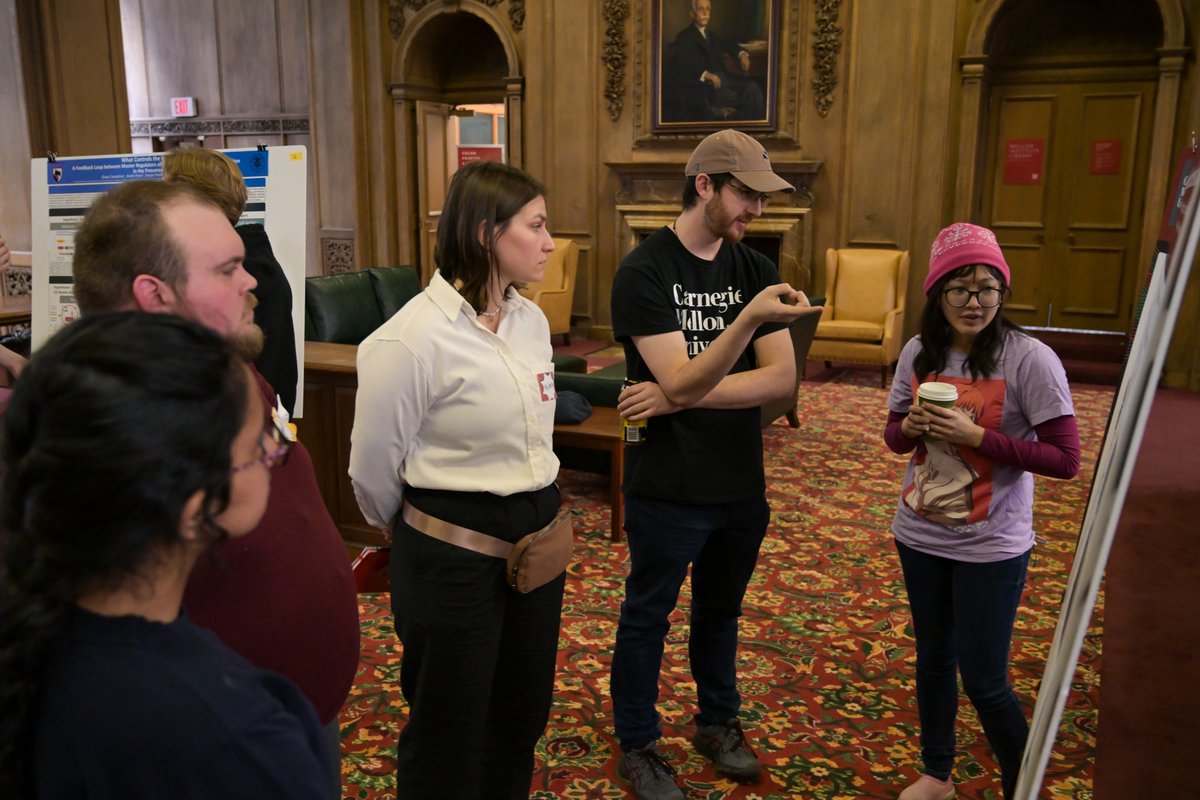 CMU Mellon College of Science (@cmuscience) on Twitter photo Prospective <a href="/CMU_Bio/">CMU Biological Sciences</a> graduate students visited Carnegie Mellon for a series of activities including a poster session by current graduate students and new faculty members. Prospective <a href="/CMU_Bio/">CMU Biological Sciences</a> graduate students visited Carnegie Mellon for a series of activities including a poster session by current graduate students and new faculty members.
