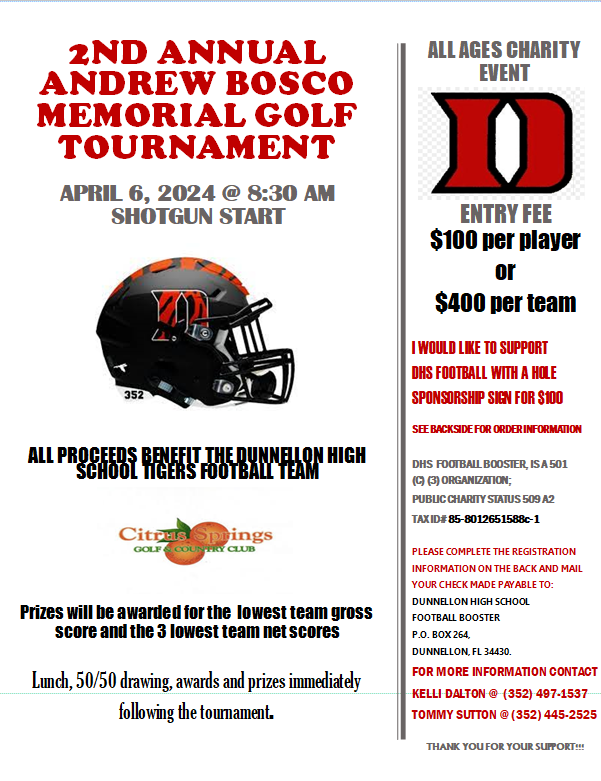Dunnellon High School Football tweet media