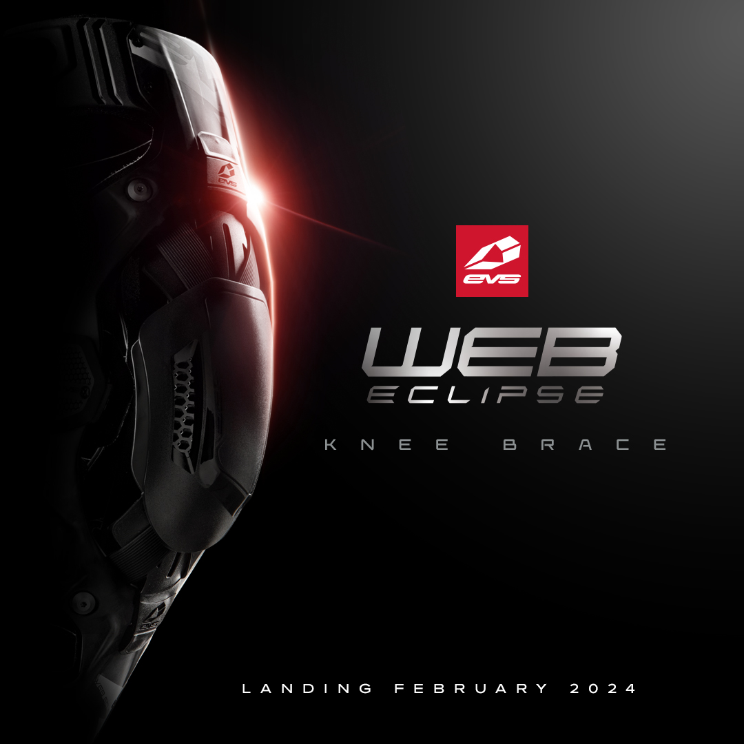 Get Ready for the Future in Protection #WebEclipse #TeamEVS #WeAreProtection #KneeBrace #moto