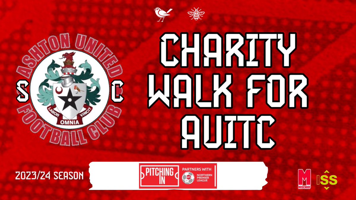 𝙎𝙋𝙊𝙉𝙎𝙊𝙍𝙀𝘿 𝙒𝘼𝙇𝙆 𝙏𝙊 𝙈𝘼𝙏𝙇𝙊𝘾𝙆 Ahead of the @NorthernPremLge game against @Matlock_TownFC, members of @AUFC_SC will be walking the 40 miles to the Proctor Cars Stadium in order to raise funds for the club's charity @AUITC. Read More ⤵️ tinyurl.com/aufcscwalk